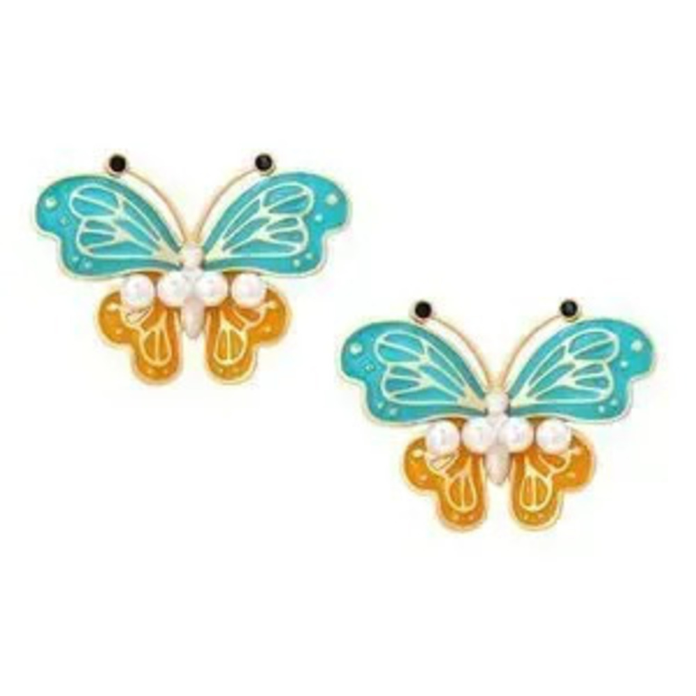 butterfly earrings N997